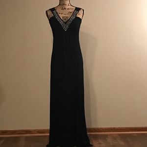 Black Full Length Multifunctional Dress